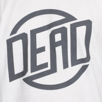 Dead - Logo T-shirt - Biały