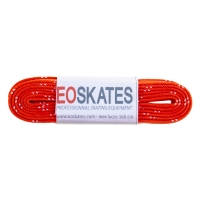 EO Skates Waxed Laces 160cm - Ciemno Pomarańczowe