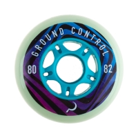 Ground Control 80mm/82a Glow - Turquise (x4)