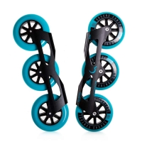 Ground Control - Tri-Skate V3 110mm - Turquoise - Complete