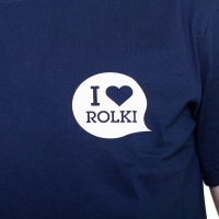 I Love Rolki - Logo T-shirt - Navy