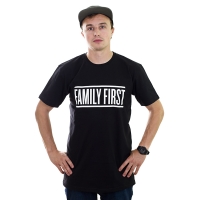 Intruz - Family First - Tshirt - Black