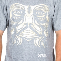 Kaltik - Face T-shirt - Grey