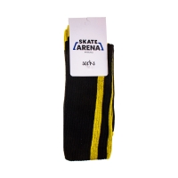 SkateArena - Short Socks - Black/Yellow