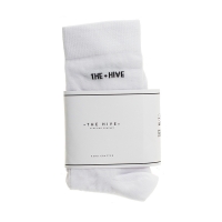 The Hive Socks - White
