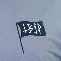 Black Jack - Basic Flag T-shirt - Grey