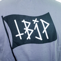 Black Jack - Basic Flag T-shirt - Szara