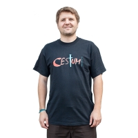 Cesium - Sword Tshirt - Czarny