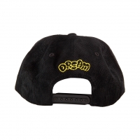 Dream Daisy Corduroy Cap - Black