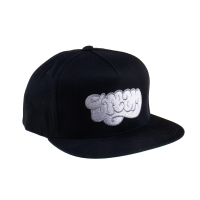 Dream Daisy Corduroy Cap - Black