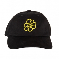 Dream Daisy Dad Hat - Black