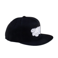 Dream Logo 5 Panel Cap - Black