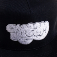 Dream Logo 5 Panel Cap - Black