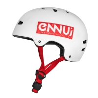 Ennui - BCN Helmet - White Red