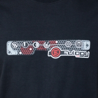 Eulogy - Tech Logo Tshirt - Czarna