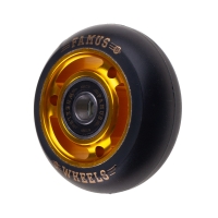 Famus 3 Spokes 60mm/88a + ABEC 9 - Gold/White