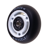 Famus 3 Spokes 60mm/88a + ABEC 9 - White/Black