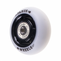 Famus 3 Spokes 60mm/92a + ABEC 9 - Black/White