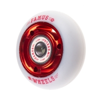 Famus 3 Spokes 60mm/92a + ABEC 9 - Red/White