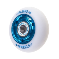 Famus 3 Spokes 64mm/88a + ABEC 9 - Blue/White