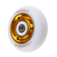 Famus 3 Spokes 64mm/88a + ABEC 9 - Gold/White