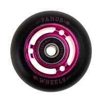 Famus 3 Spokes 64mm/92a + Abec 9 - Pink/Black (x1)