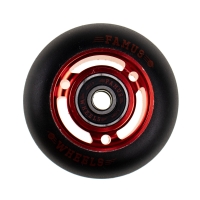 Famus 3 Spokes 64mm/92a + Abec 9 - Red/Black (x1)