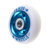 Famus 3 Spokes 68mm/88A + ABEC 9 - Blue/White