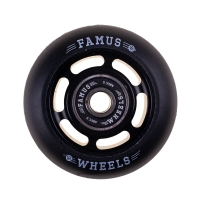 Famus 6 Spokes 60mm/88a + ABEC 9 - Czarno/Czarne