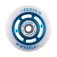 Famus 6 Spokes 60mm/88a + ABEC 9 - Niebiesko/Białe