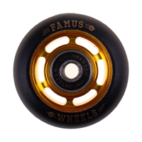 Famus 6 Spokes 60mm/88a + ABEC 9 - Złoto/Czarne