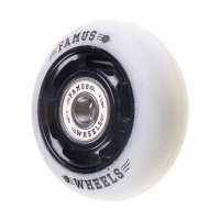 Famus 6 Spokes 60mm/92a + ABEC 9 - Czarno/Białe