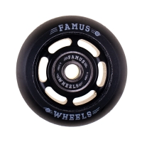 Famus 6 Spokes 60mm/92a + ABEC 9 - Czarno/Czarne