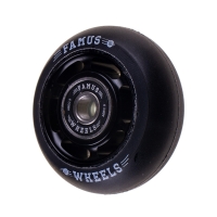 Famus 6 Spokes 60mm/92a + ABEC 9 - Czarno/Czarne