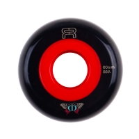 FR Round 60mm/88a - Black/Red (x4)