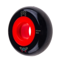 FR Round 60mm/88a - Black/Red (x4)