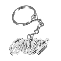 Gawds - Logo Keychain - Silver