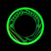 Ground Control 80mm/85a Glow - Czarne (4 szt.)