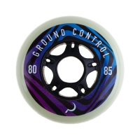 Ground Control 80mm/85a Glow - Czarne (4 szt.)