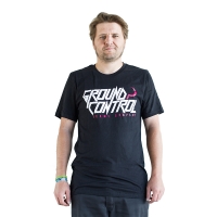 Ground Control - Metal Tshirt - Czarny