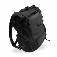 Ground Control Rolltop Backpack - Czarny