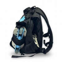 Ground Control Rolltop Backpack - Czarny