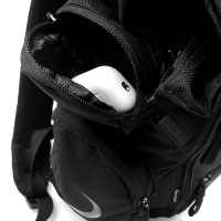 Ground Control Rolltop Backpack - Czarny