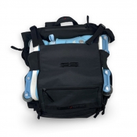 Ground Control Rolltop Backpack - Czarny