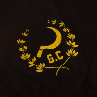 Ground Control - Sickle - Tshirt - Czarny/Złoty