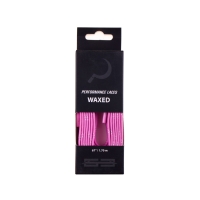 Ground Control Waxed Laces Metal Tip - Pink