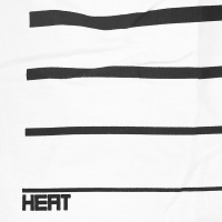 Heat - Lucky Stripes T-shirt - Biały