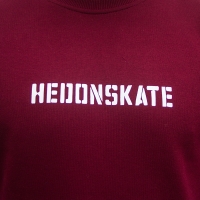 Hedonskate - Classic Sweater 2019 - Bordowy