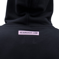 Hedonskate Pink Haze Zip Hoodie 2020 - Black
