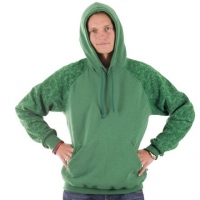 Hedonskate - Sleeve Pattern Hoodie - Green